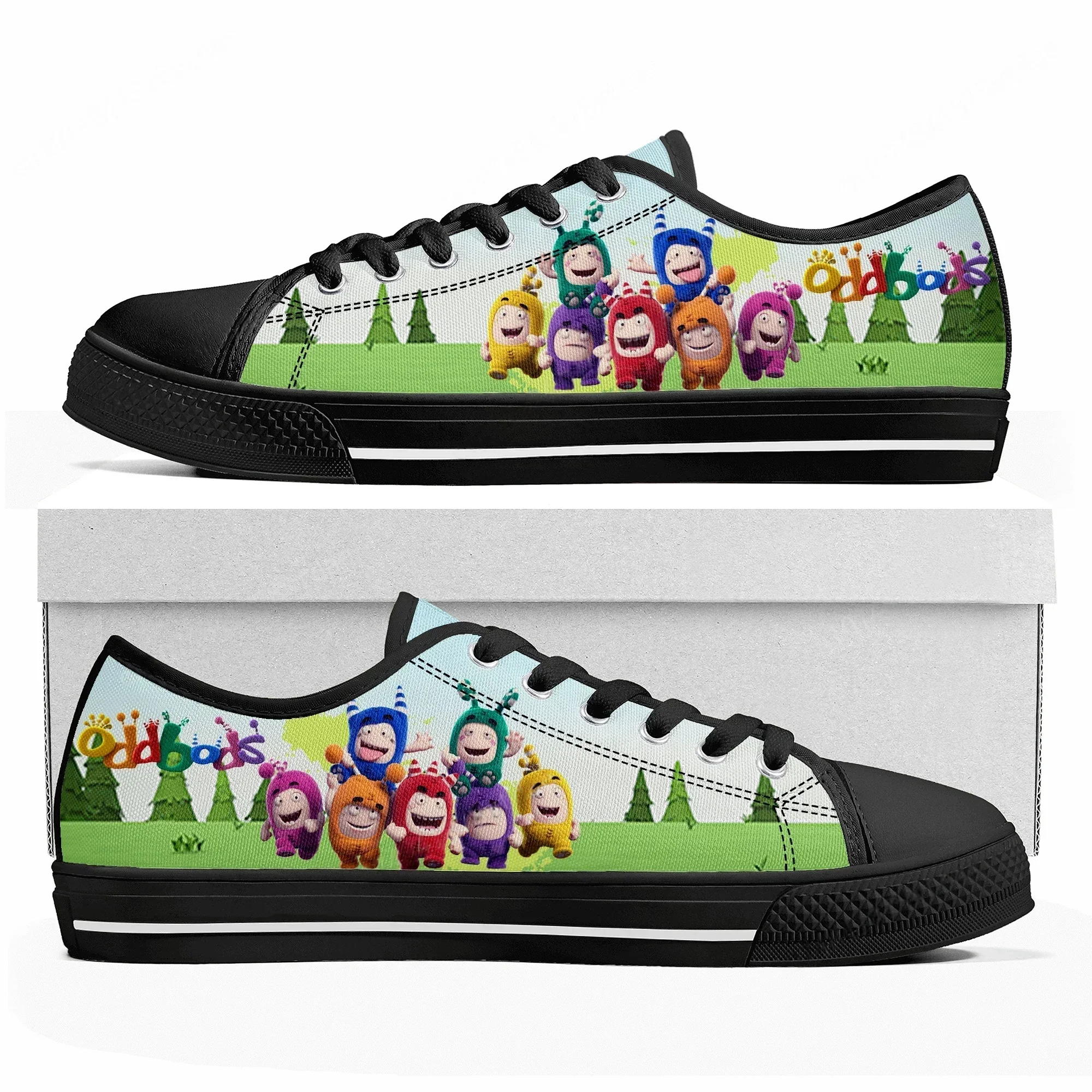 Women Shoes Singapore - Oddbods Low Top Sneakers Womens Mens