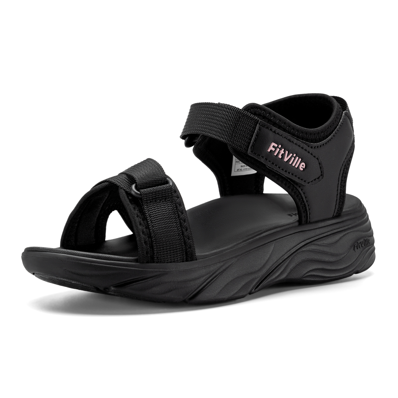 Women'S Shoes With Arch Support - FitVille Women‘s Summer Sandals Thick Sole