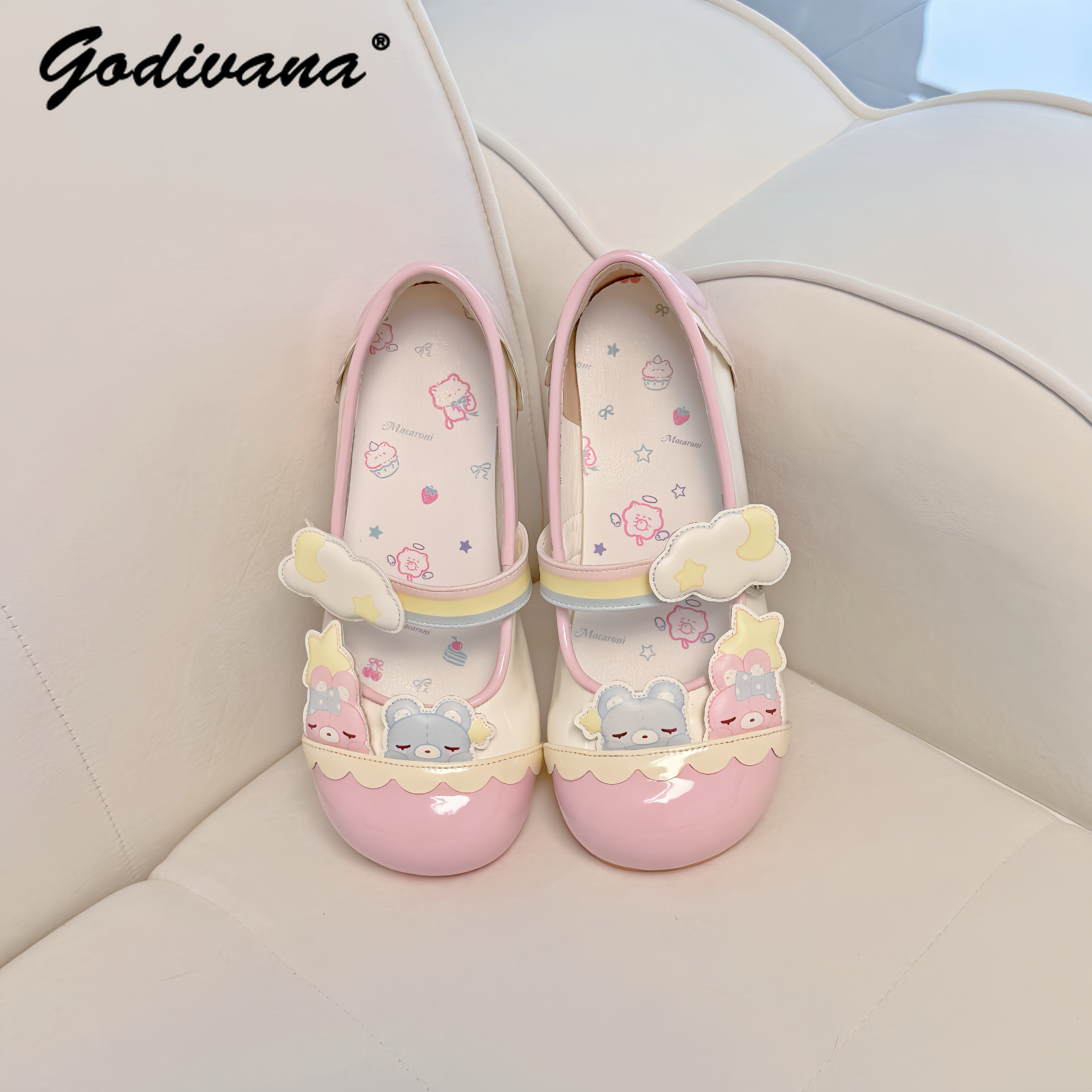 Women Shoes Model - Original New Student Girls Color Block