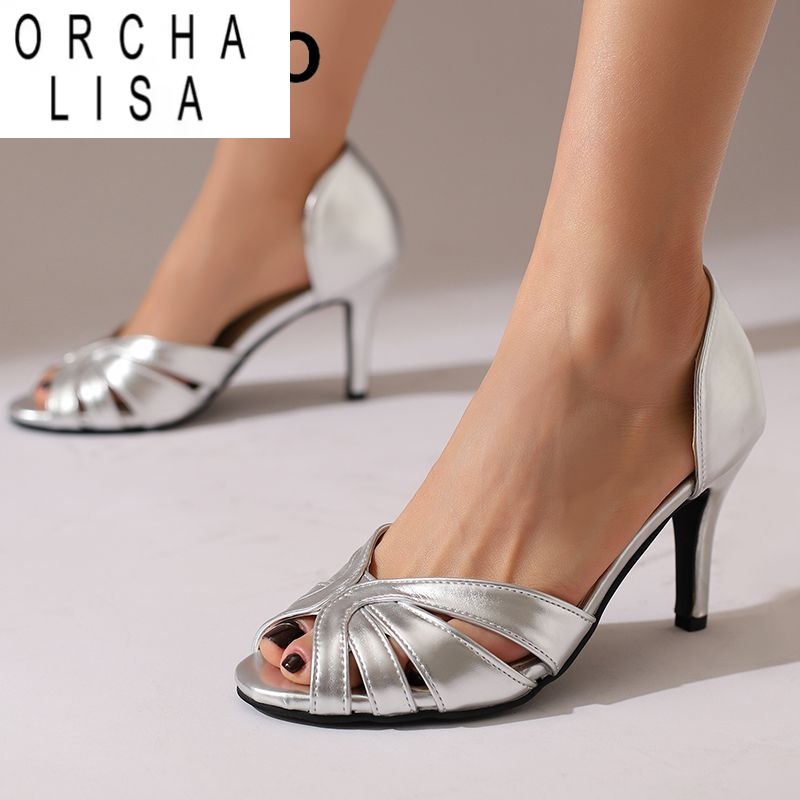 Women Shoes Zipper - ORCHA LISA 2025 Luxury Women Shiny