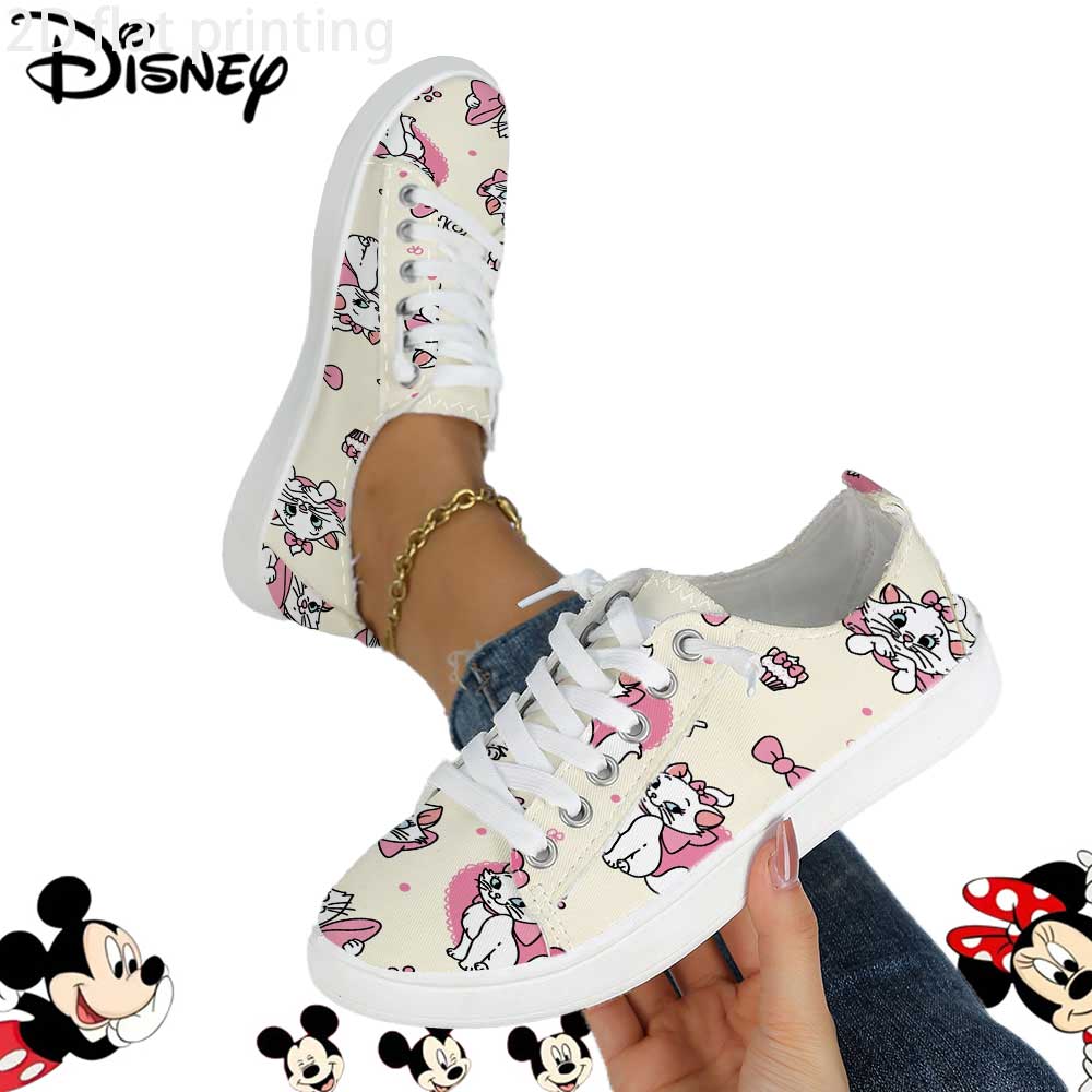 Kids Shoes Women - Officially Licensed Disney Marie Cat Print