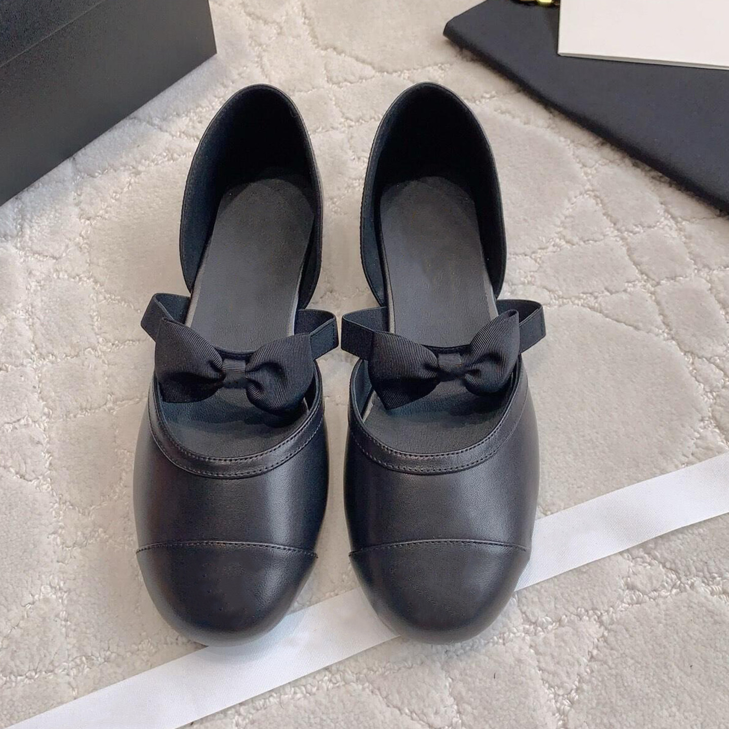 Women Shoes Model - Bow Ballet Shoes 2026 New French