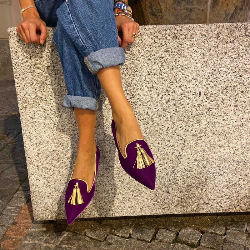 Spring/Summer 2026 Solid Color - Pointed Toe Flat incelemesi ve fiyatı