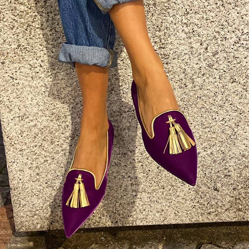 Spring/Summer 2026 Solid Color - Pointed Toe Flat incelemesi ve fiyatı