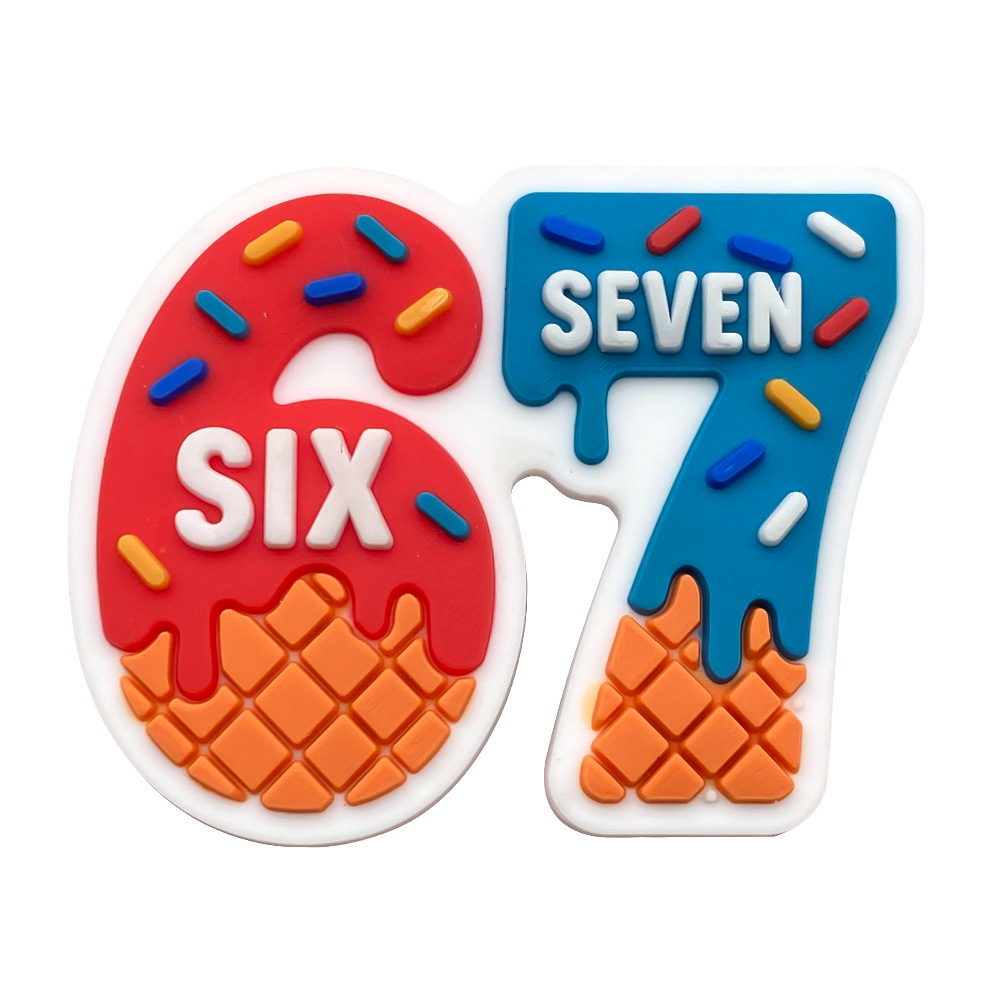 12Pcs 67 Number Shoe Charms fo - Croc Style Clog incelemesi ve fiyatı