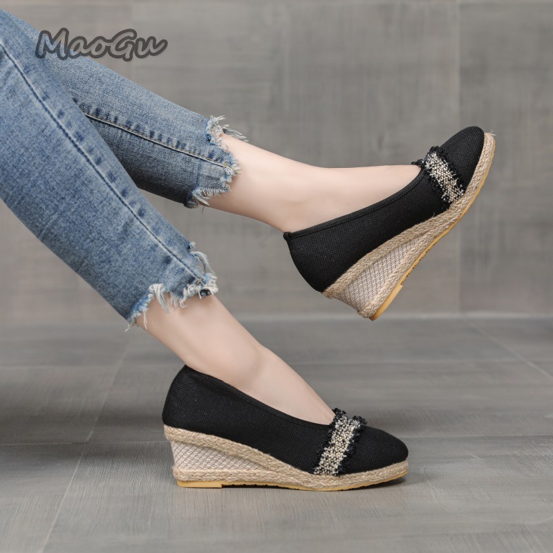 Women's Espadrille Wedges Shoe - Espadrille Wedge Shoes incelemesi ve fiyatı