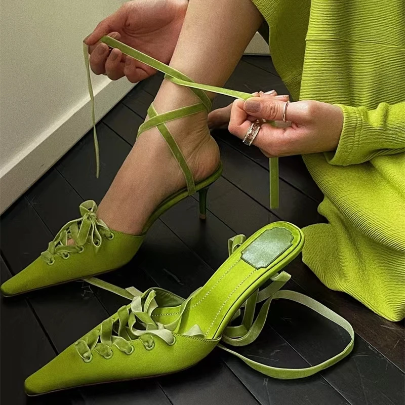 2026 New Kitten Heels Pointed  - Kids Shoes Women incelemesi ve fiyatı