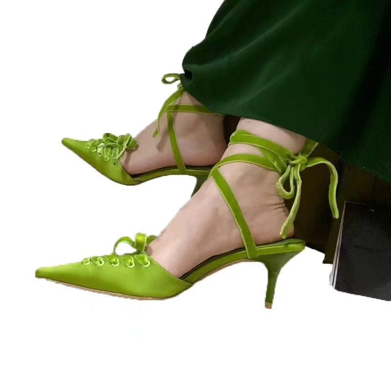 2026 New Kitten Heels Pointed  - Kids Shoes Women incelemesi ve fiyatı