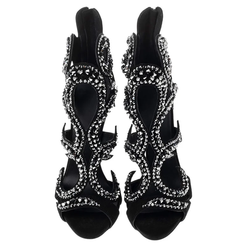 Shiny Ctrstal Mixed Colors Sti - Women Shoes Zipper incelemesi ve fiyatı