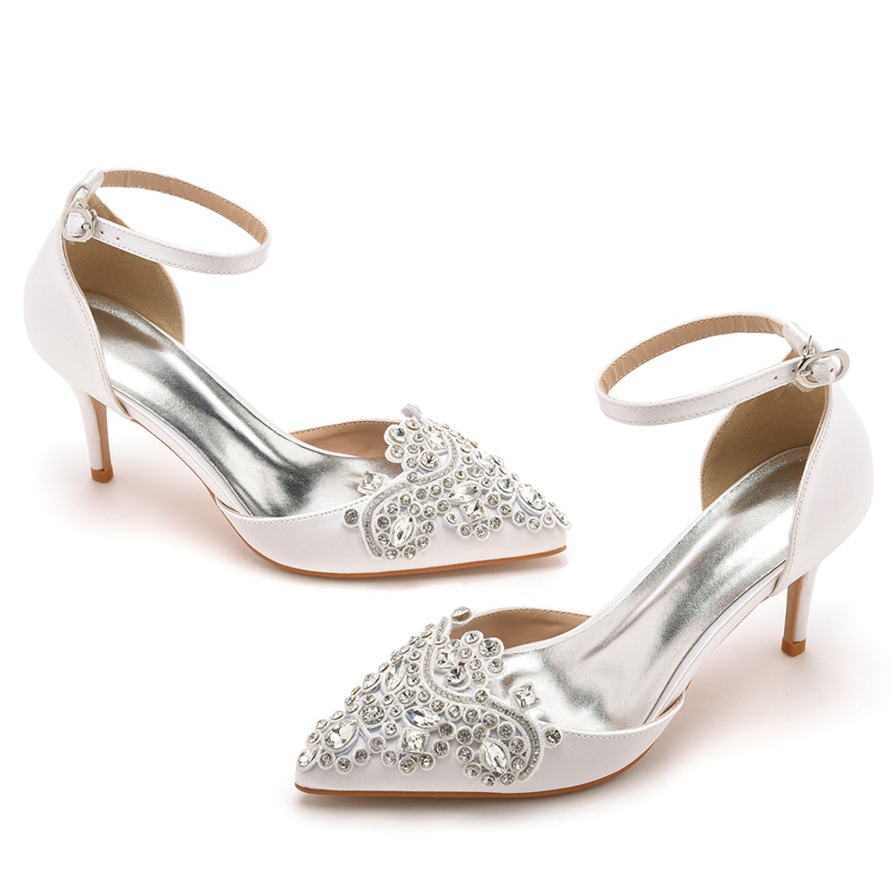 pointed toe High-heeled sandal - Women'S Shoes Navy Blue incelemesi ve fiyatı