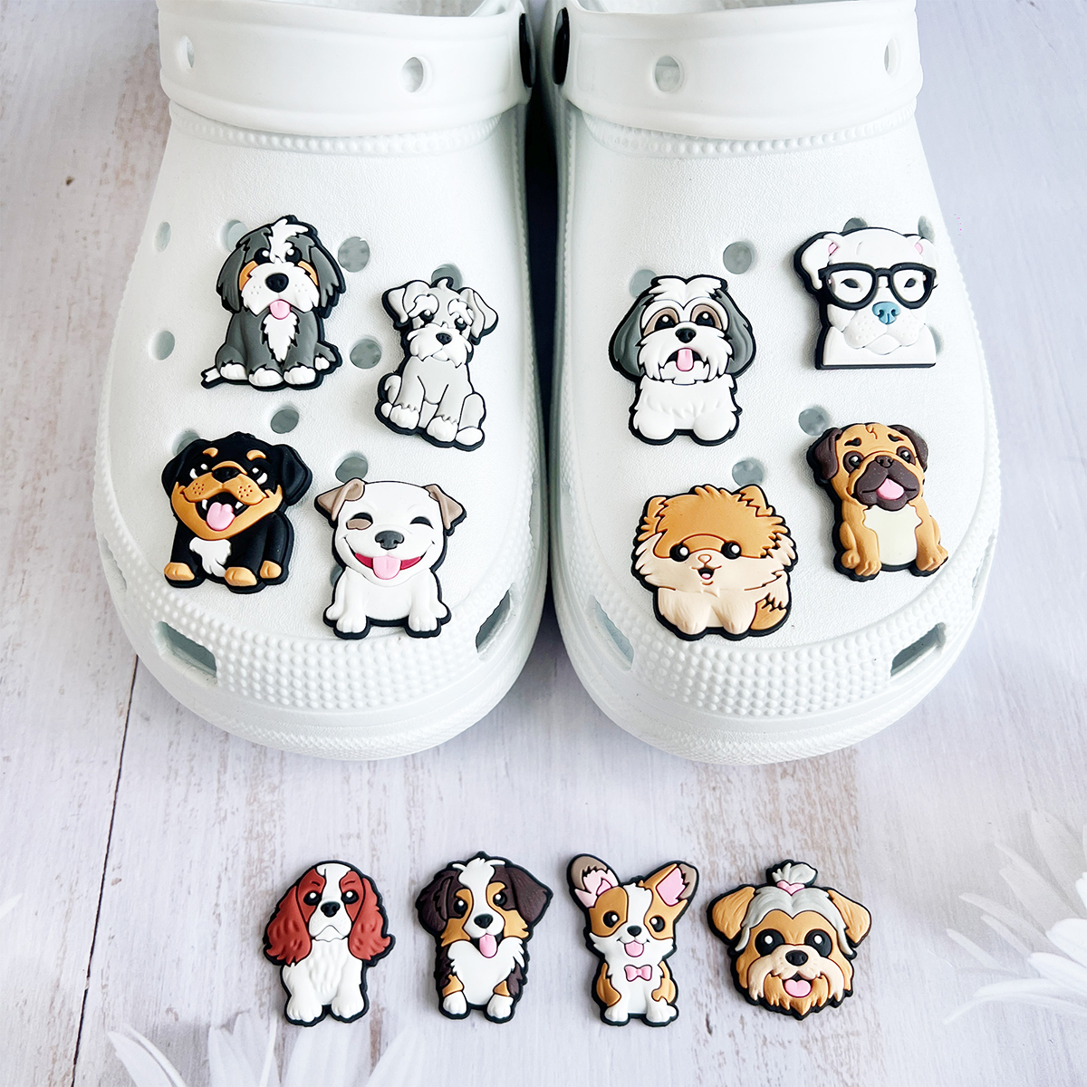 Cute Animals Dog Shoe Charms P - Croc Style Clog incelemesi ve fiyatı