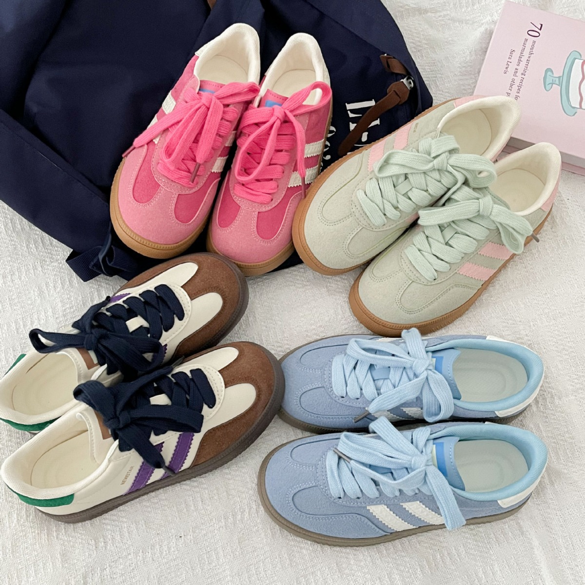 Vintage-style sneakers for wom - Women'S Shoes Trendy incelemesi ve fiyatı