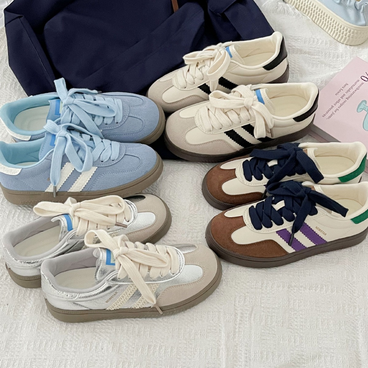 Vintage-style sneakers for wom - Women'S Shoes Trendy incelemesi ve fiyatı