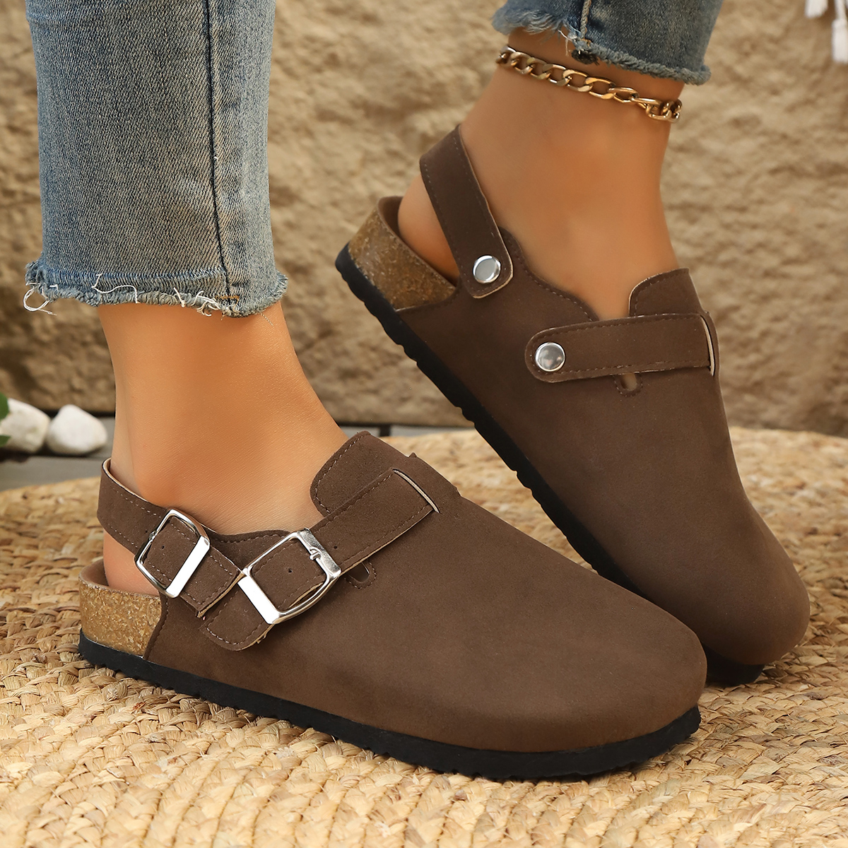 Litfun Suede Women's Clogs wit - Women'S Shoes With Arch Support incelemesi ve fiyatı