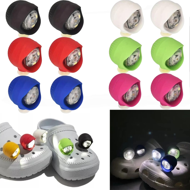 2/4/8Pcs Waterproof Shoe Light - Croc Style Clog incelemesi ve fiyatı