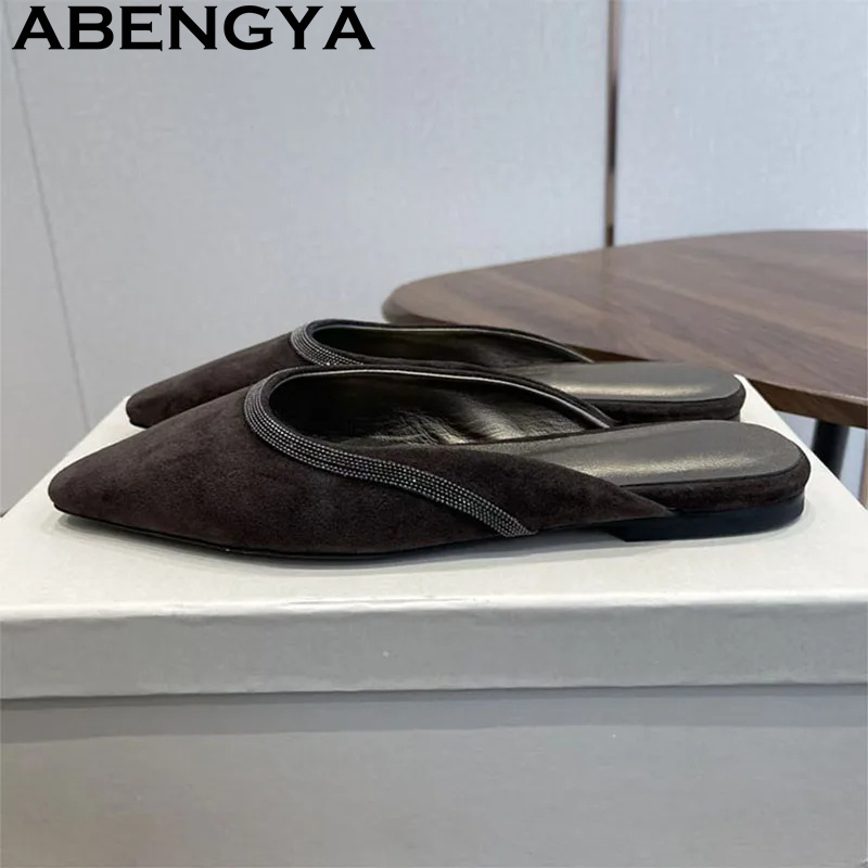 High Quality Suede Leather Poi - Kids Shoes Women incelemesi ve fiyatı