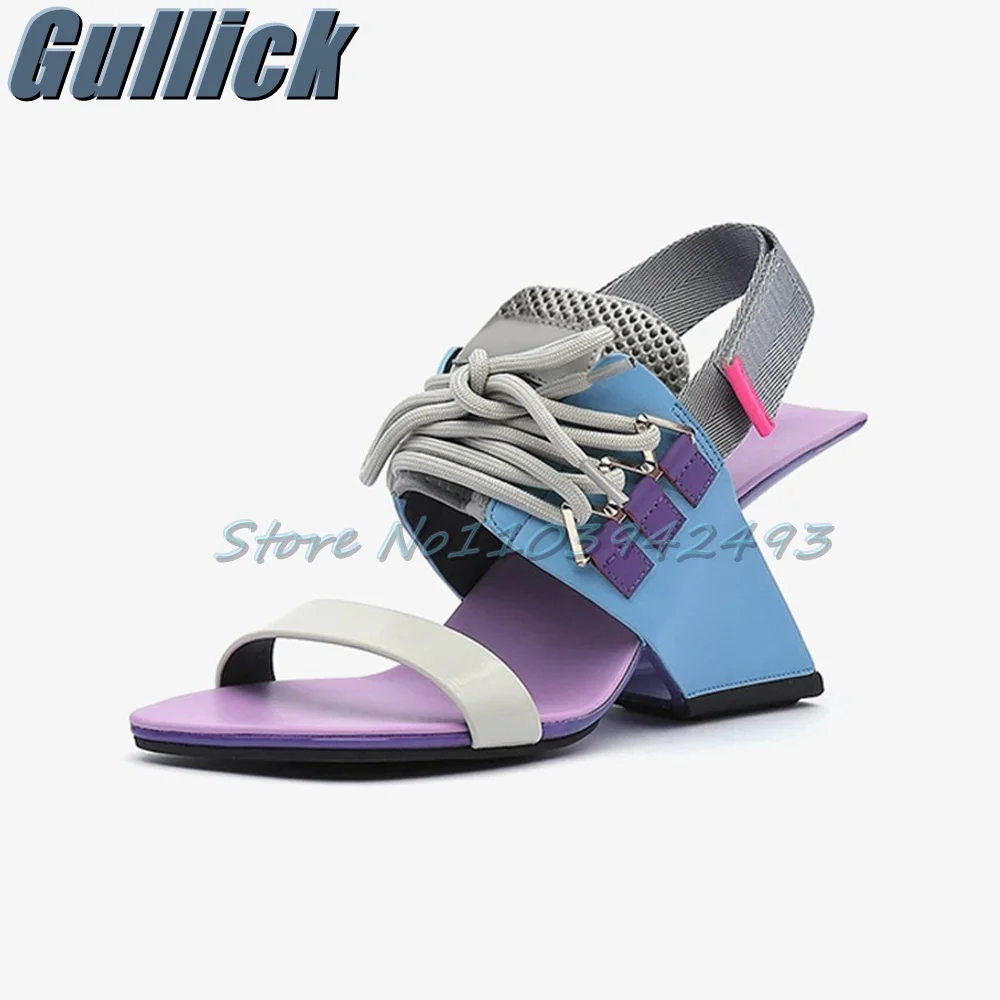 Gladiator Patchwork Heeled San - Kids Shoes Women incelemesi ve fiyatı