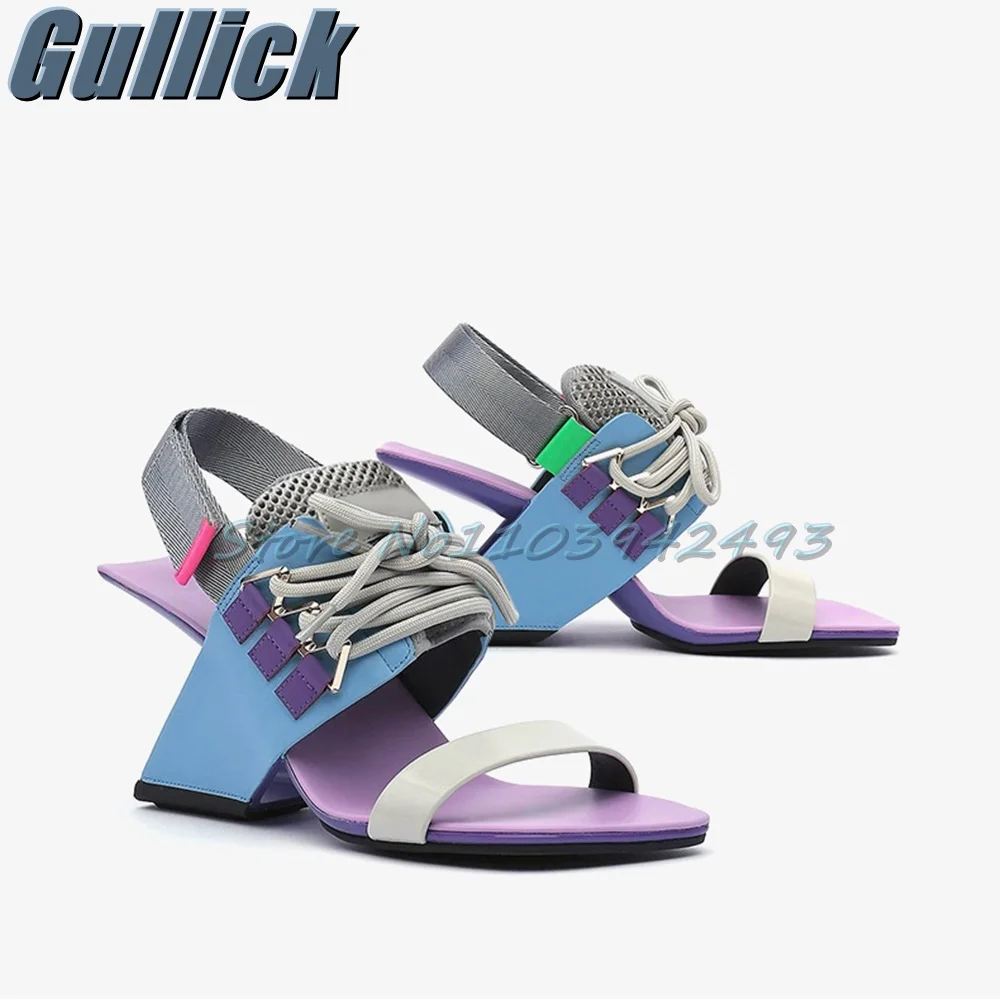 Gladiator Patchwork Heeled San - Kids Shoes Women incelemesi ve fiyatı