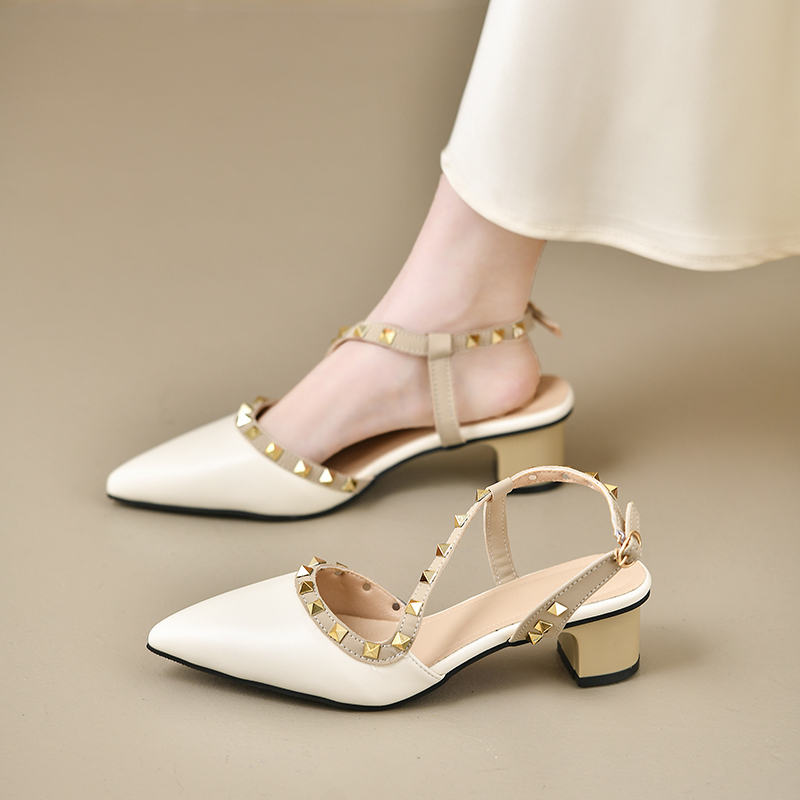 Women Shiny Back Buckle Strap  - Women'S Shoes Trendy incelemesi ve fiyatı