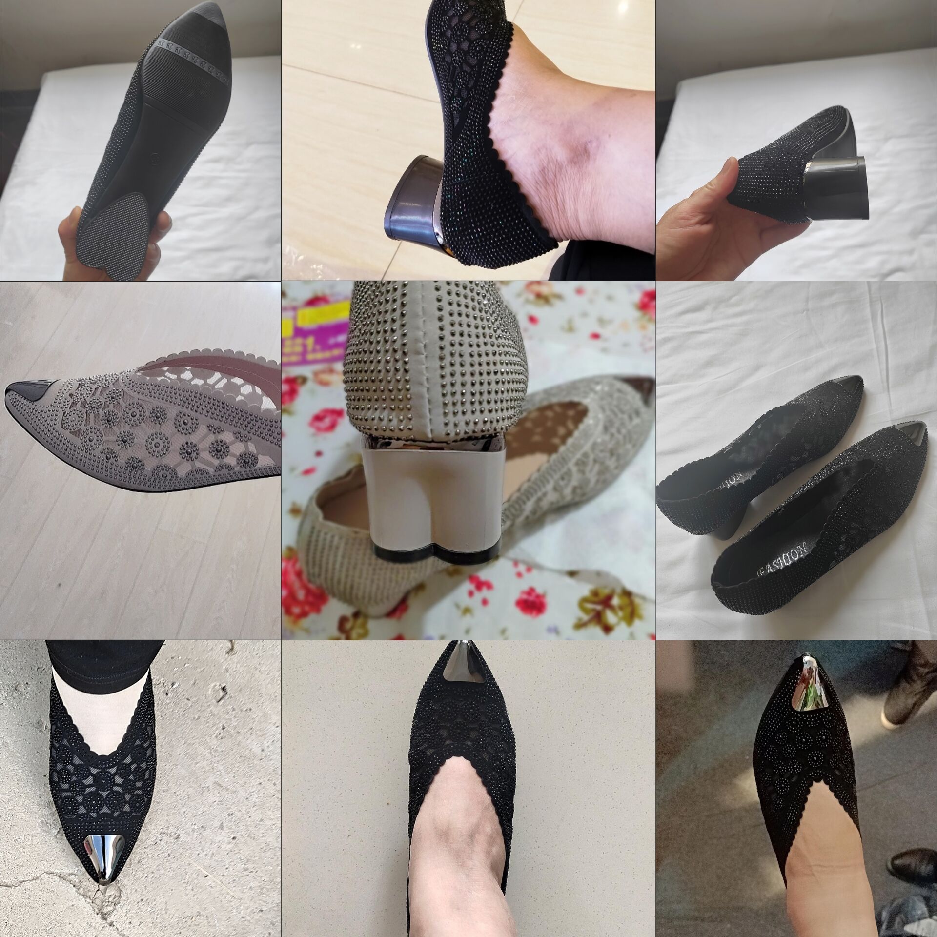 Plus Size women shoes 41-43 la - Pointed Toe Flat incelemesi ve fiyatı