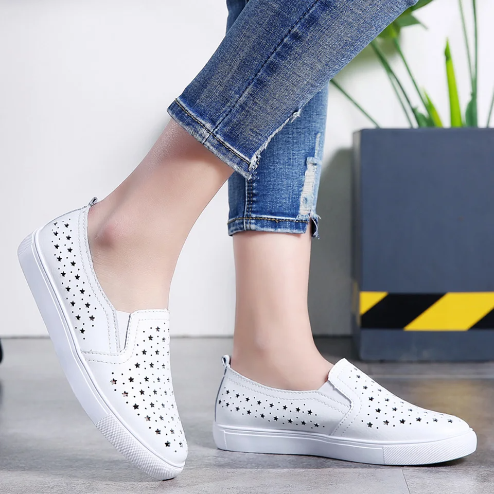 Spring Summer Silver Flats Hol - Women'S Shoes For Standing All Day incelemesi ve fiyatı
