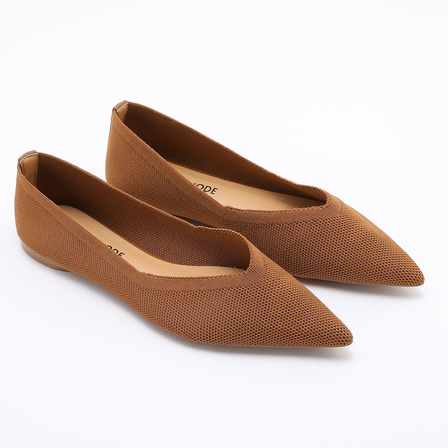 TRENDIN MODE Women's Knit Poin - Pointed Toe Flat incelemesi ve fiyatı