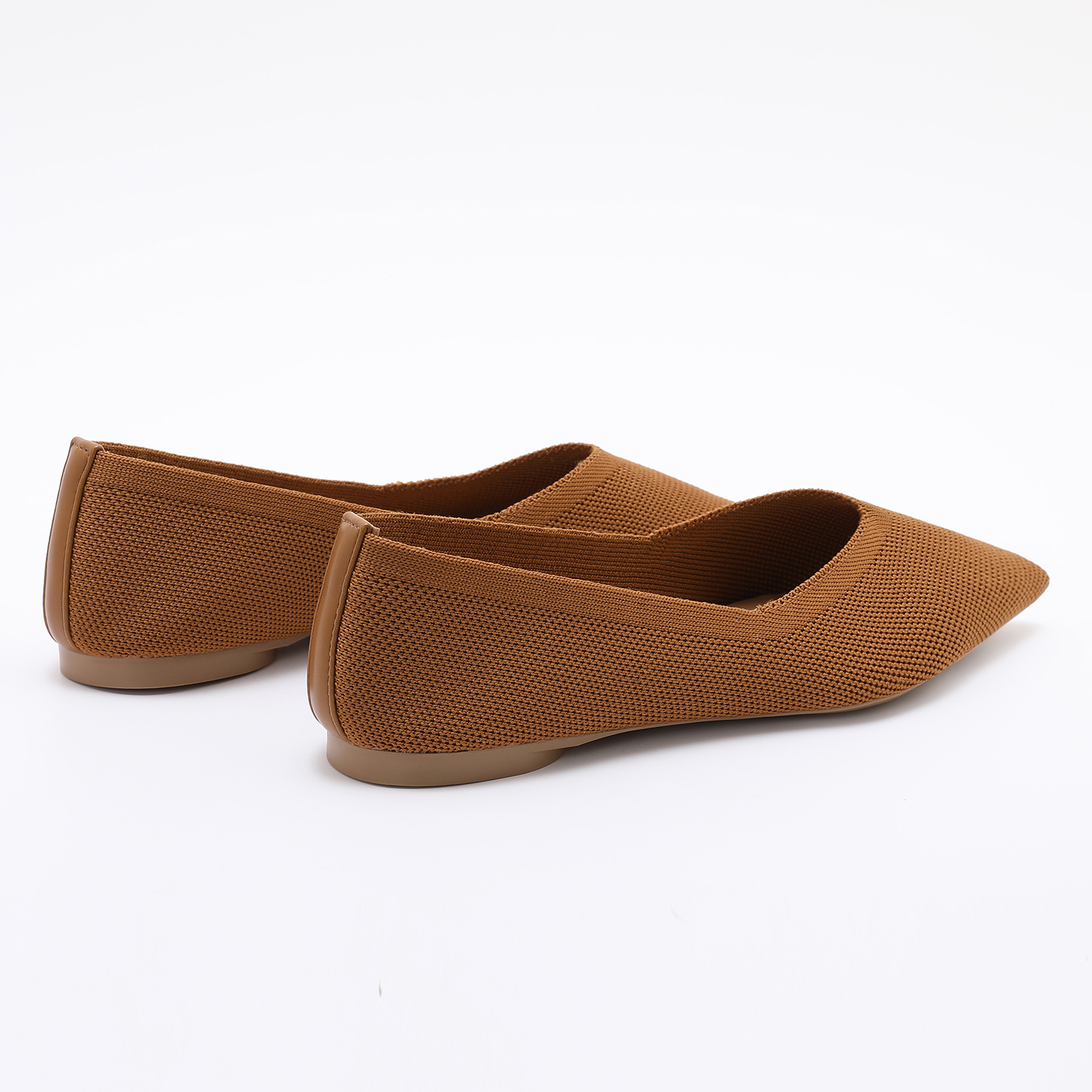 TRENDIN MODE Women's Knit Poin - Pointed Toe Flat incelemesi ve fiyatı