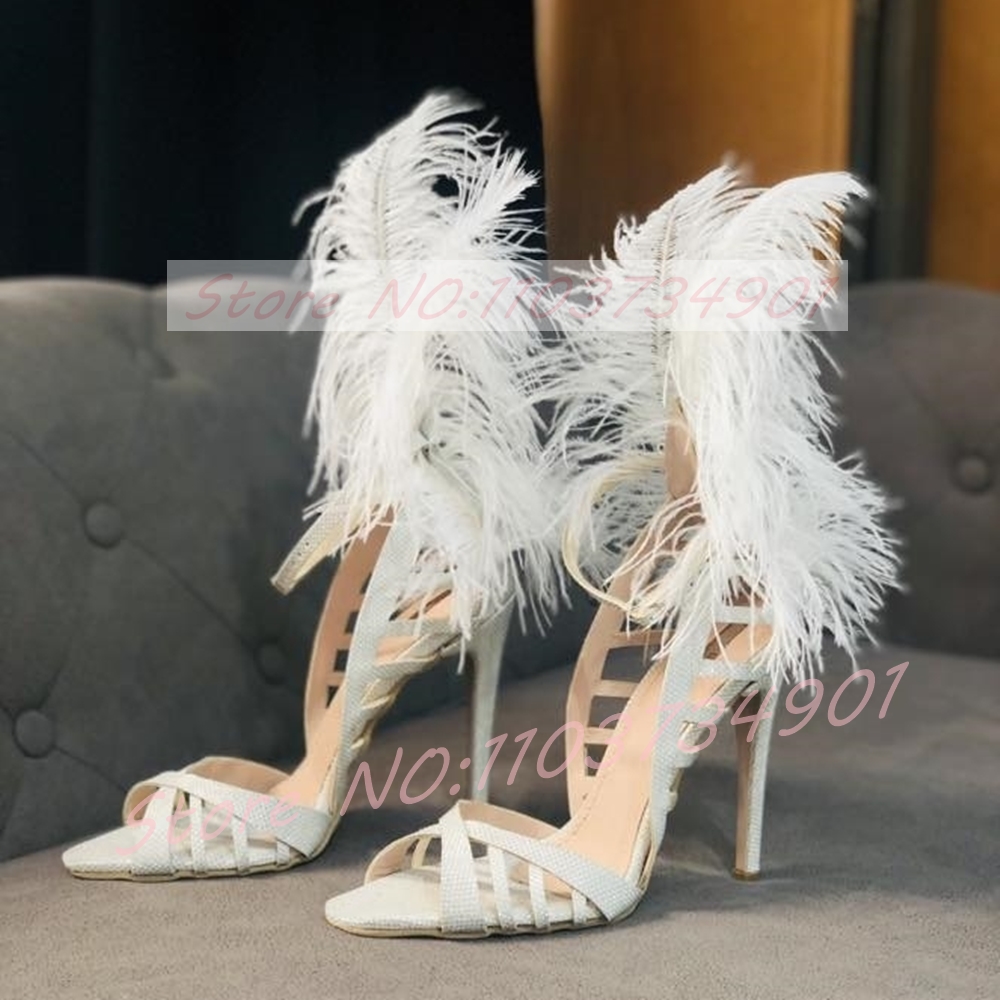 Glam Feather Sequins Stiletto  - Women'S Shoes Trendy incelemesi ve fiyatı