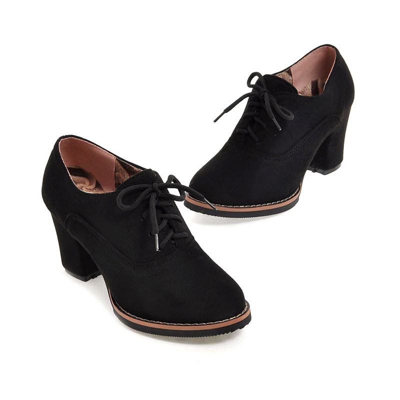 Girseaby 2021 Ladies Retro Pum - Women'S Shoes Navy Blue incelemesi ve fiyatı
