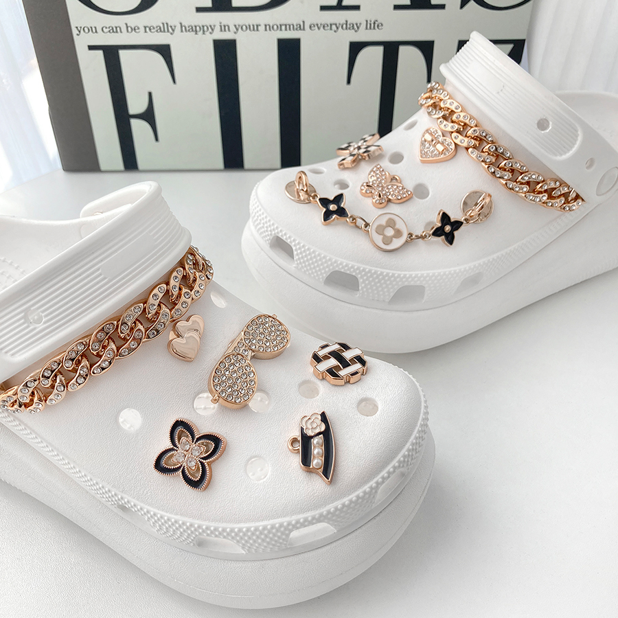 11pcs Bling Shoe Charms for Wo - Croc Style Clog incelemesi ve fiyatı