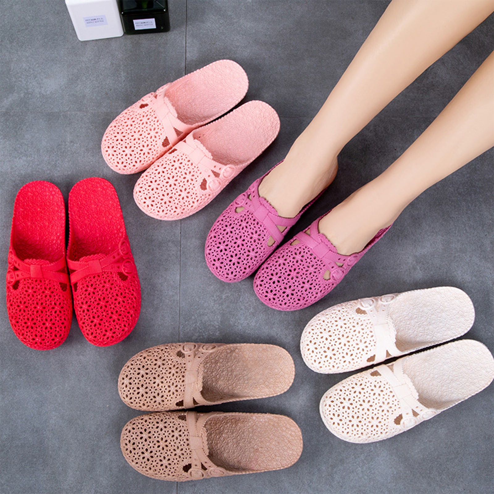 Wrap-Toe Breathable Slippers S - Women Shoes Model incelemesi ve fiyatı
