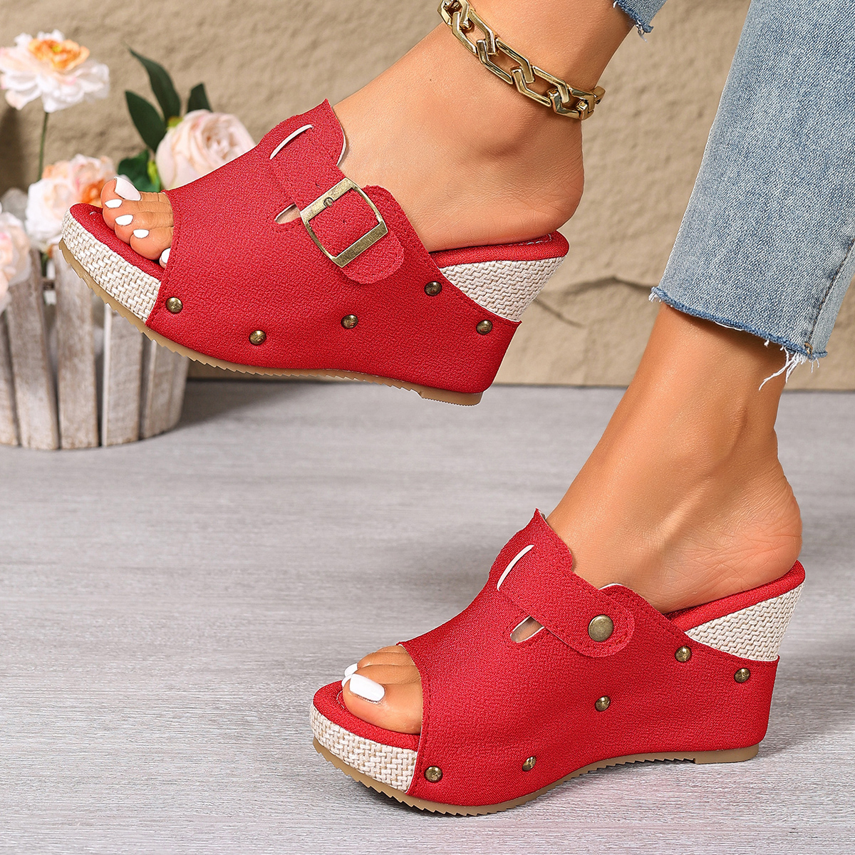 Summer Women's Espadrille Wedg - Espadrille Wedge Shoes incelemesi ve fiyatı
