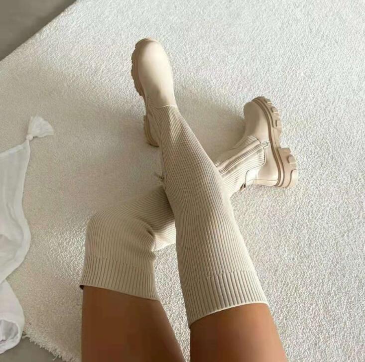 Women's Over The Knee Boots St - Sock Boot Women incelemesi ve fiyatı