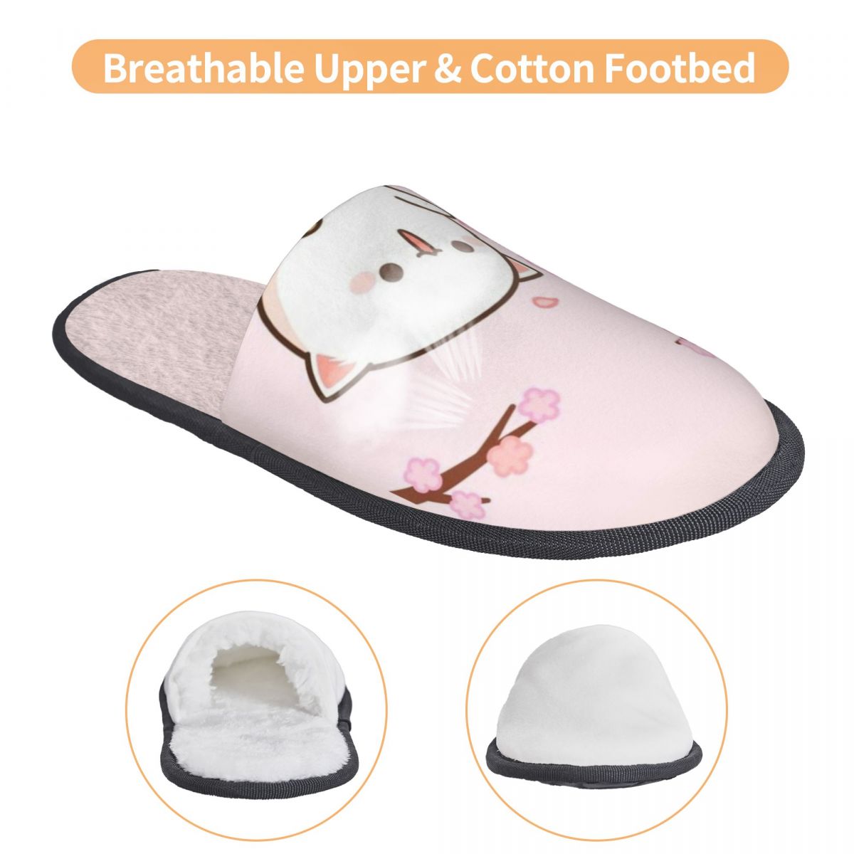 Custom Kawaii Mochi Cat Peach  - Women Shoes Mochi incelemesi ve fiyatı