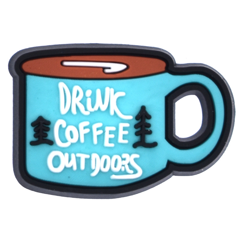 Coffee Cup Shoe Charms for Cro - Croc Style Clog incelemesi ve fiyatı