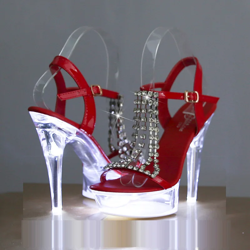 LED Light Up High Heels Pole D - Women Shoes Model incelemesi ve fiyatı