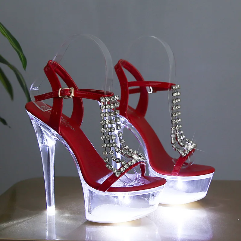 LED Light Up High Heels Pole D - Women Shoes Model incelemesi ve fiyatı
