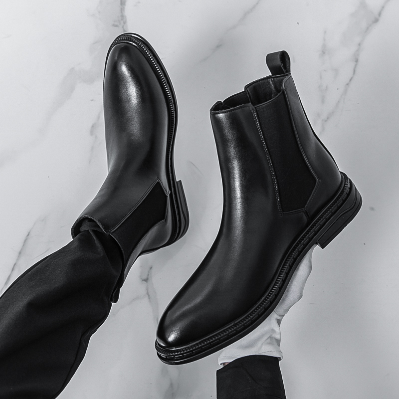 British Style Chelsea Men's Bo - Pointed Toe Flat incelemesi ve fiyatı