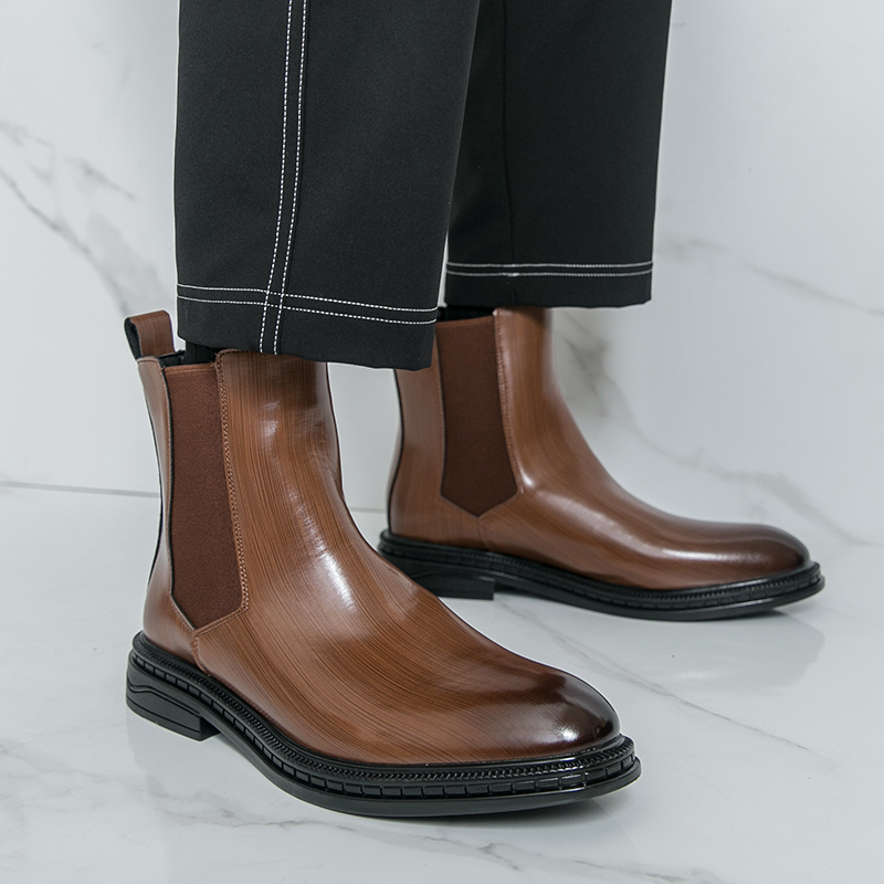 British Style Chelsea Men's Bo - Pointed Toe Flat incelemesi ve fiyatı