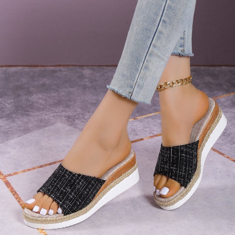 Women's Wedge Sandals Espadril - Espadrille Wedge Shoes incelemesi ve fiyatı