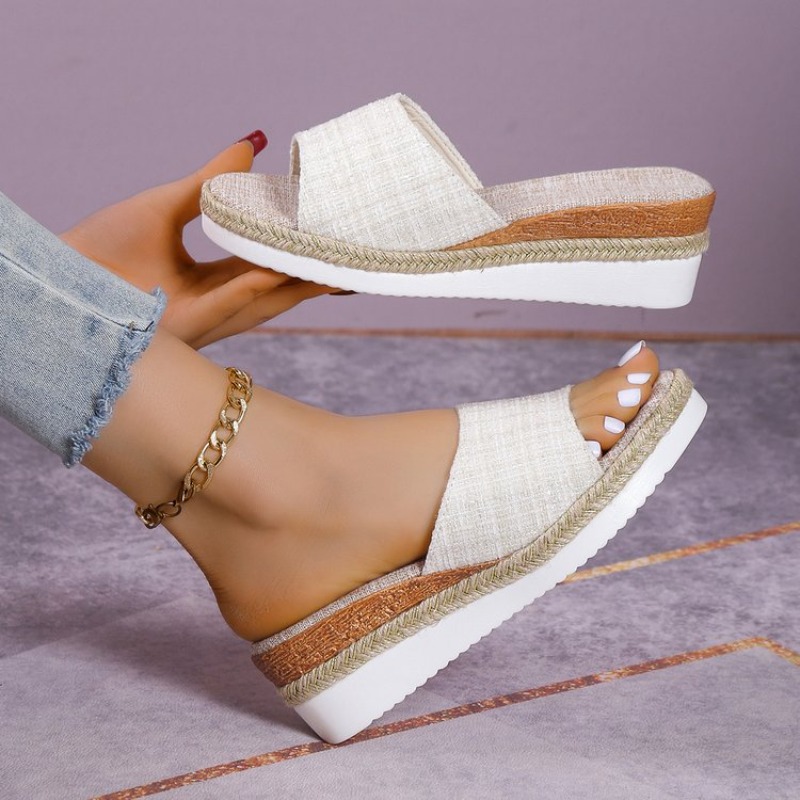 Women's Wedge Sandals Espadril - Espadrille Wedge Shoes incelemesi ve fiyatı