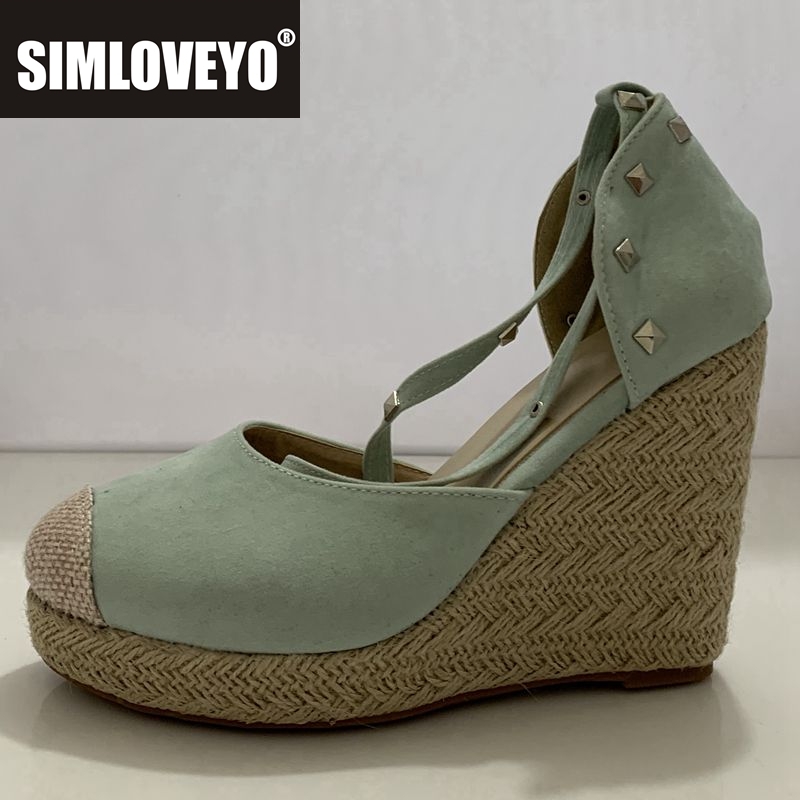 SIMLOVEYO espadrilles Women we - Espadrille Wedge Shoes incelemesi ve fiyatı
