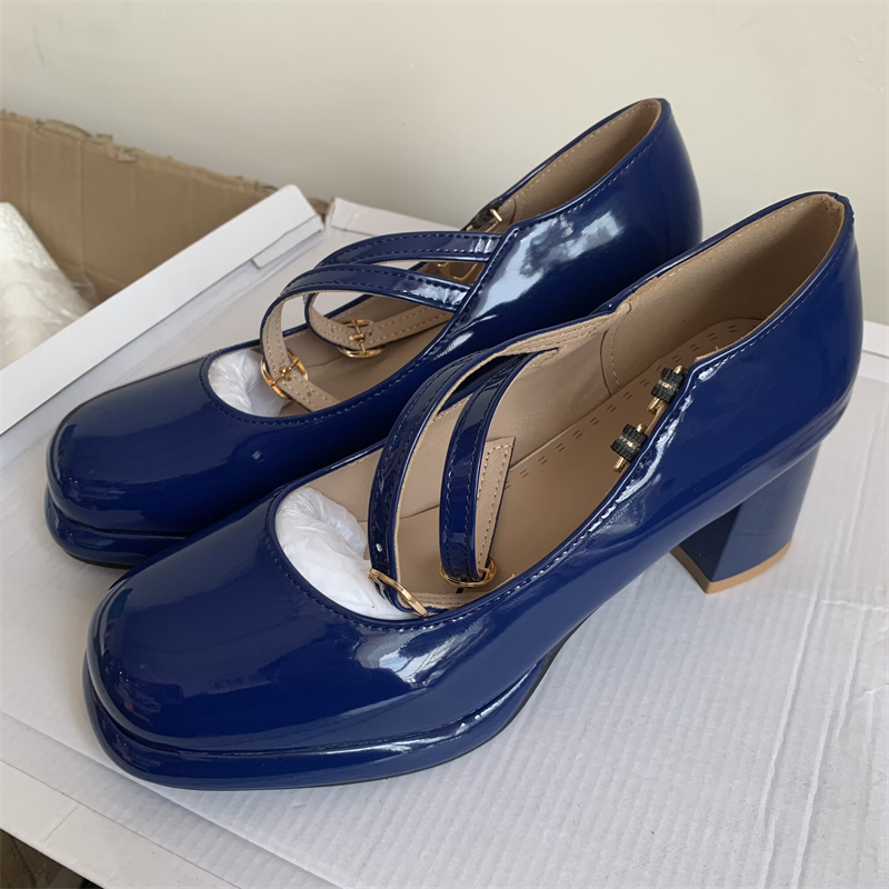 Elegant High Heels Pumps Women - Women'S Shoes Navy Blue incelemesi ve fiyatı