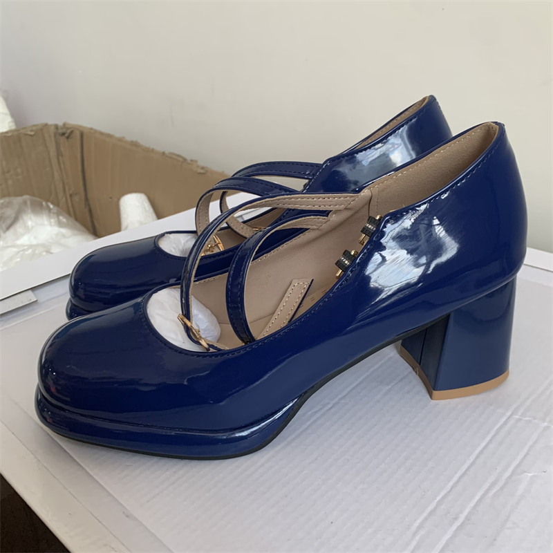 Elegant High Heels Pumps Women - Women'S Shoes Navy Blue incelemesi ve fiyatı