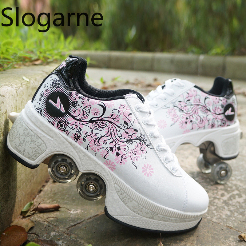 Women 4 Wheels Deformation Rol - Women Shoes Waterproof incelemesi ve fiyatı