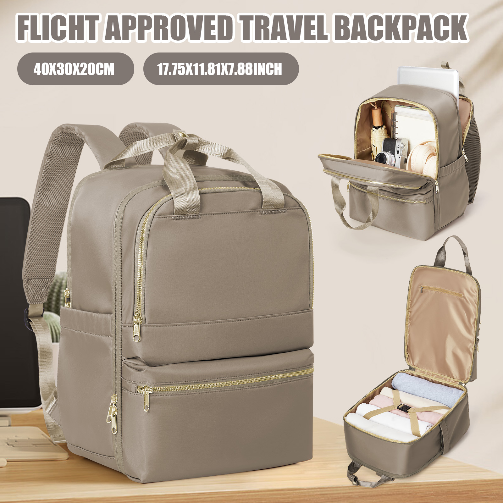 Ryanair 40x30x20 Travel Backpa - Women Shoes Zipper incelemesi ve fiyatı