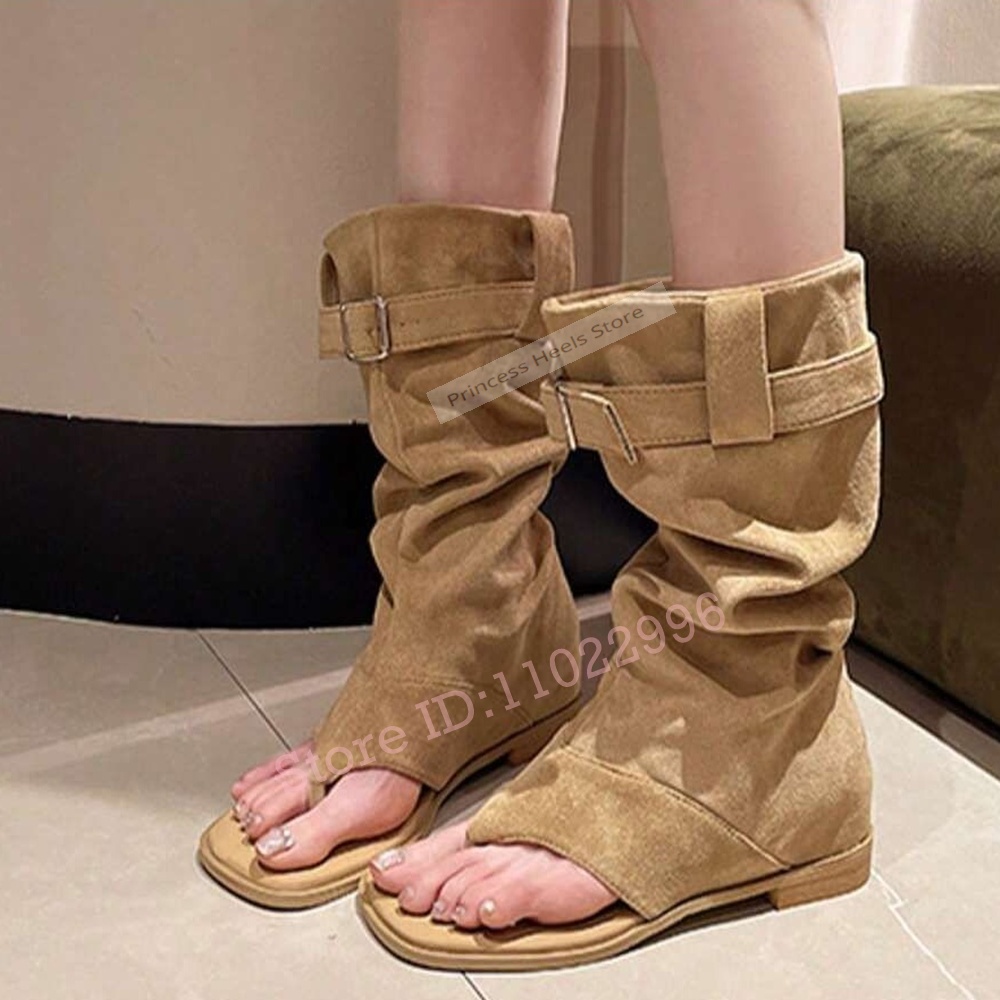 Flat With Suede Straps Summer  - Pointed Toe Flat incelemesi ve fiyatı