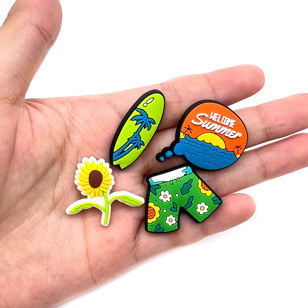 Summer Beach Coco Shoe Charms  - Croc Style Clog incelemesi ve fiyatı