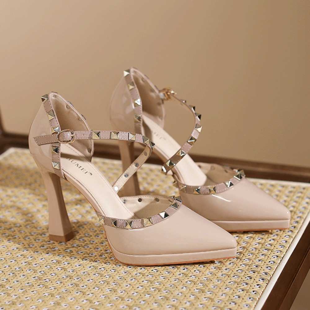 Rivet Heeled Sandals Women's 2 - Women Shoes Waterproof incelemesi ve fiyatı