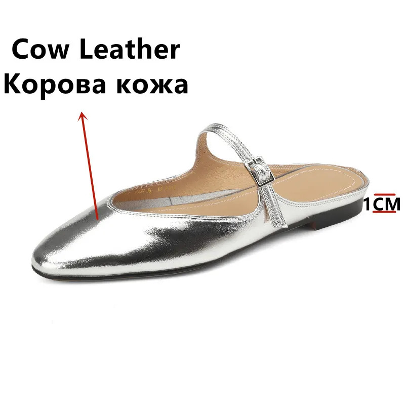 New women's leather top M ü ll - Pointed Toe Flat incelemesi ve fiyatı